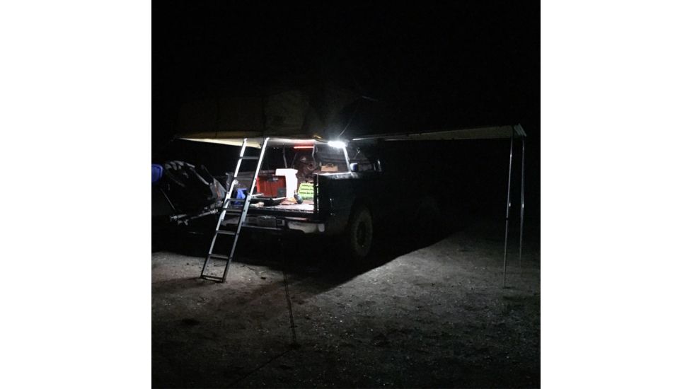 Tuff Stuff Overland LED Light Strip for Rooftop Tent, 12V, White, NSN N, TS-LED-TL-12V-WT