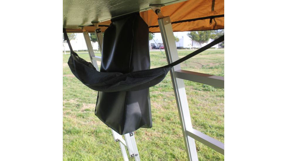 Tuff Stuff Overland Rooftop Tent &amp; Annex Room 3 Person Ranger Overland Sand, Sand Tent/Black Cover, NSN N, TS-RTT-ANX-RAN