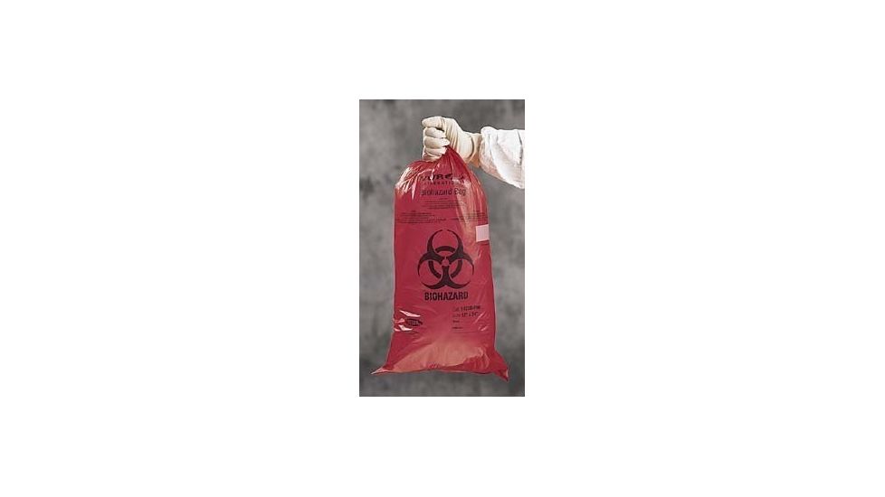 Tufpak Autoclavable Polypropylene Biohazard Bags, 2 mil 14220-092 Printed Bags