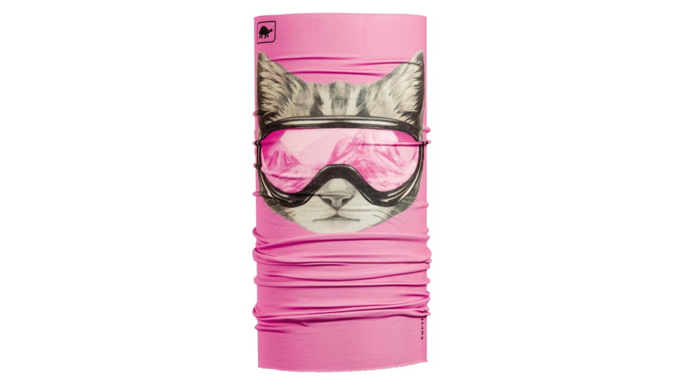 Turtle Fur Comfort Shell Totally Tubular Neck Gaiter - Kids, Cool Kitty, Small, 501167SM-408