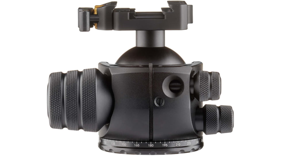 Two Vets Tripods Inc 55MM Dual Tension Ballhead w/Arcalock Dual Clamp, Arca Swiss and Picatinny
