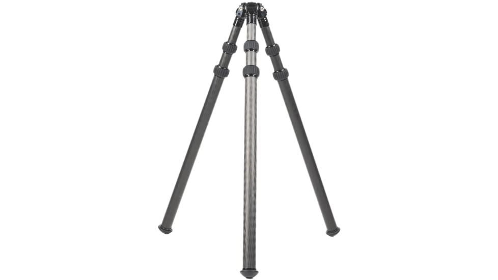Two Vets Tripods Inc Recon V2 LS Inverted w/Leg Stopper, Carbon Fiber/Black, 65.5in, 850044845224