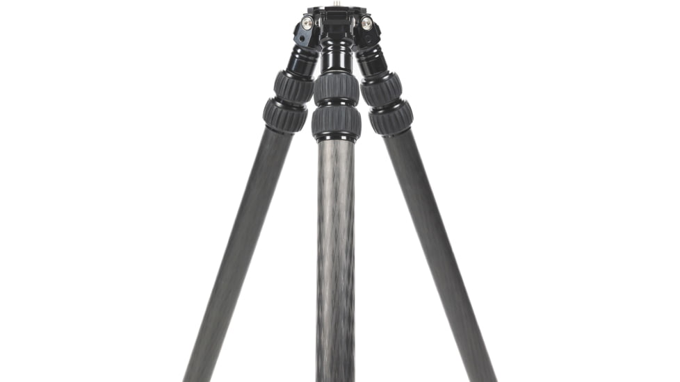 Two Vets Tripods Inc Recon V2 LS Inverted w/Leg Stopper, Carbon Fiber/Black, 65.5in, 850044845224