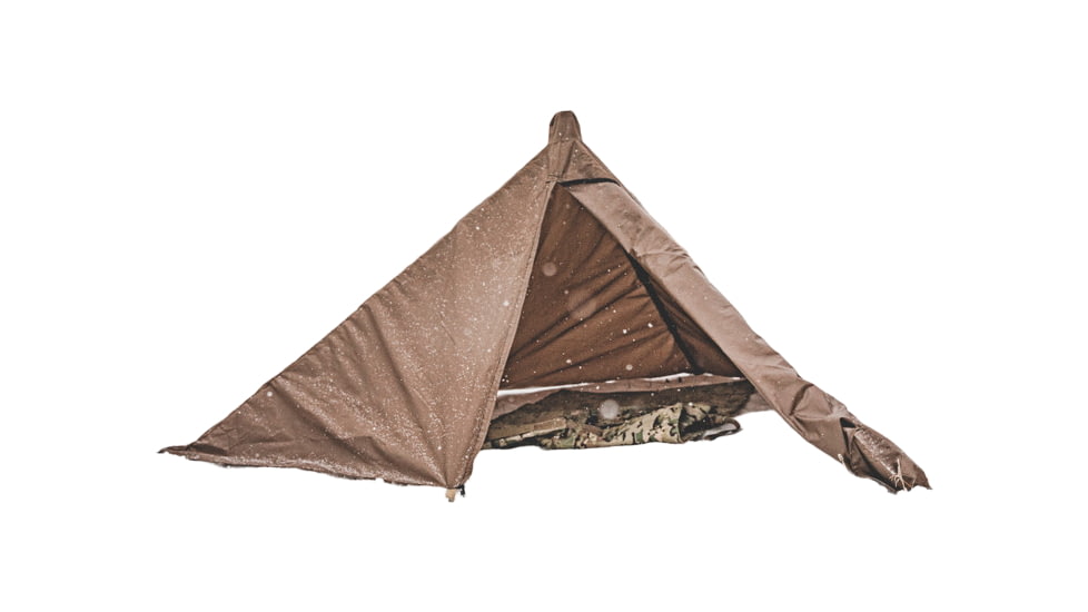 Two Vets Tripods Inc Tripod Tipi Tent, Coyote Brown, TRIPODTIPI-CO