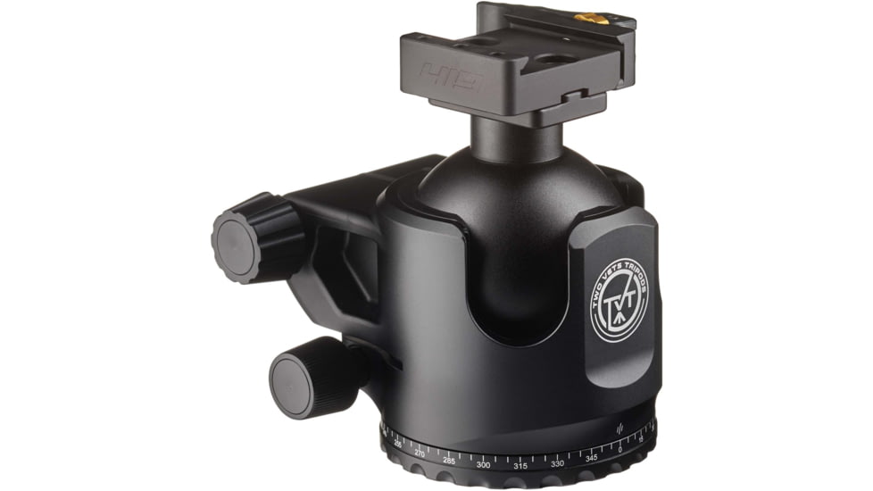 Two Vets Tripods Inc 55mm Dual Tension Ballhead W/ Area 419 Arcalock QD