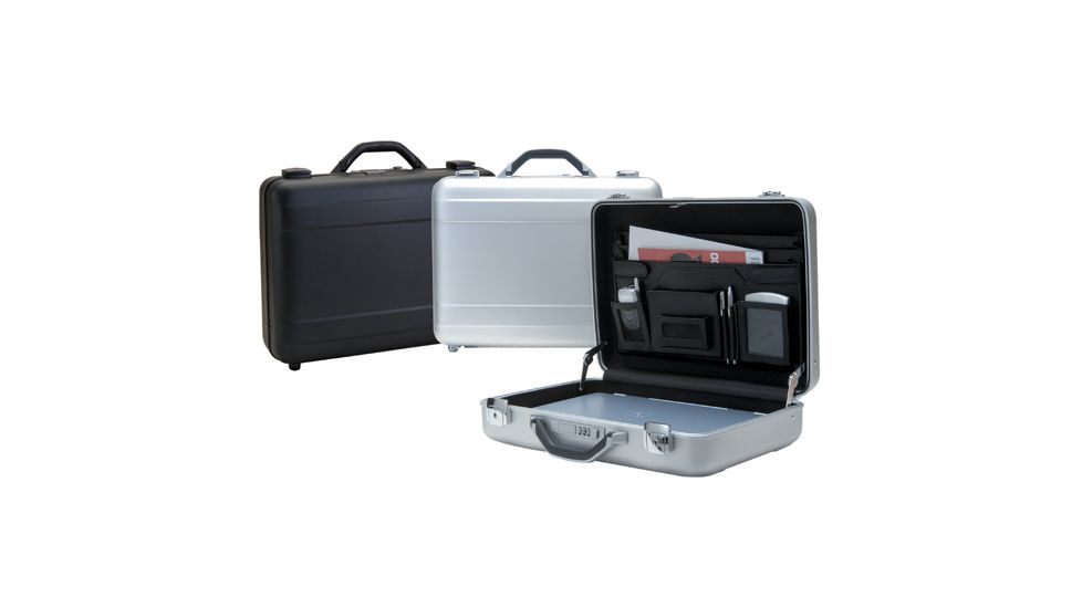 TZ Case AC38 Molded Aluminum Attache Cases w/ Triple Combination Lock