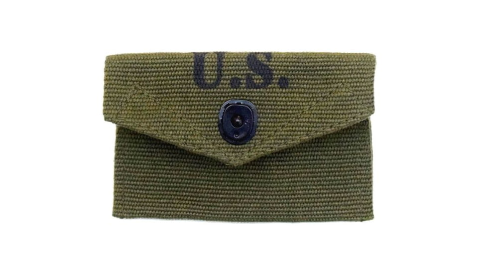 U.S. Spec Canvas First Aid Pouch, OD Green, RODCFAPOP