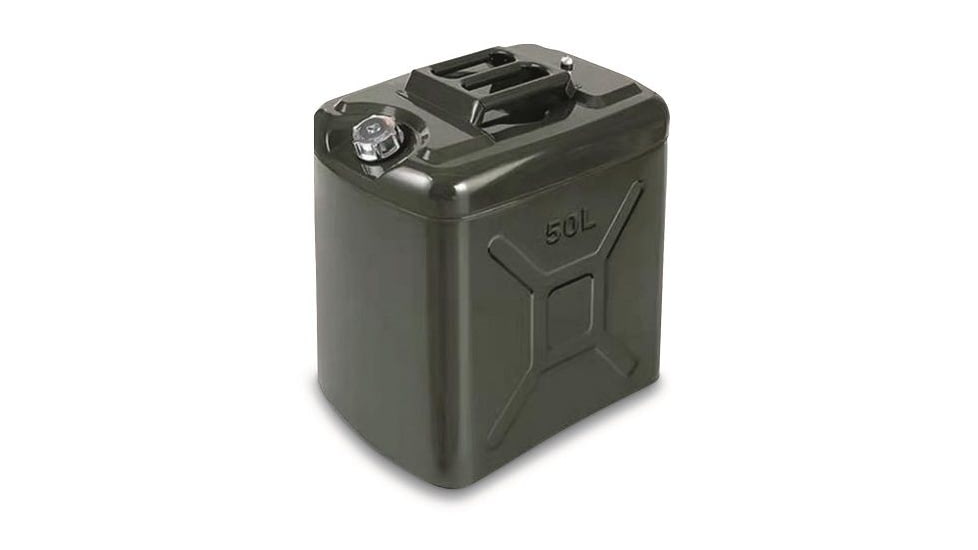 U.S. Spec Military Style Jerry Can, 50L, OD Green, 50LJC
