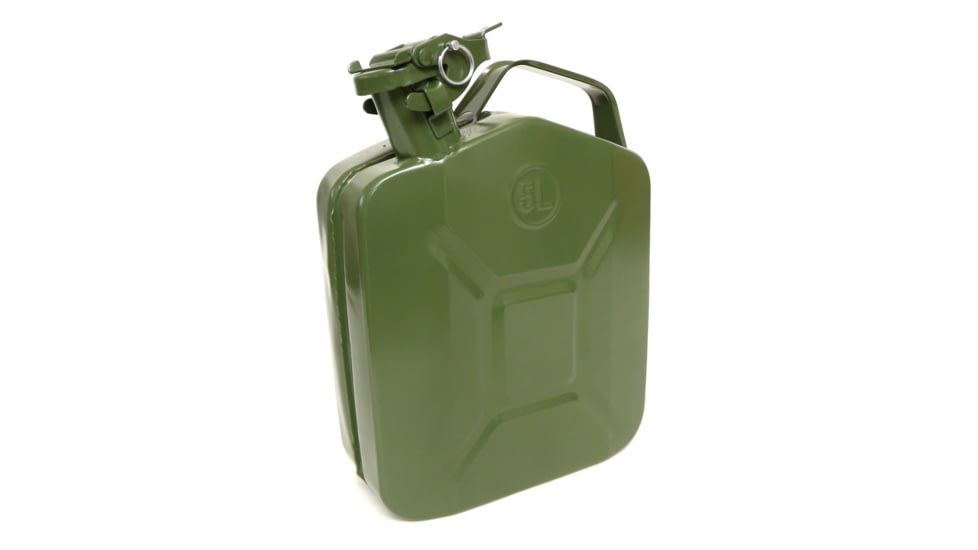 U.S. Spec Military Style Jerry Can, Od Green, 5 Liters, 5LCAN