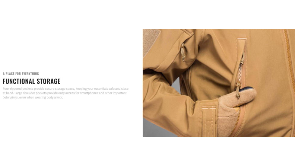 UARM AJ Arctic Jacket, Coyote, L, AJLC