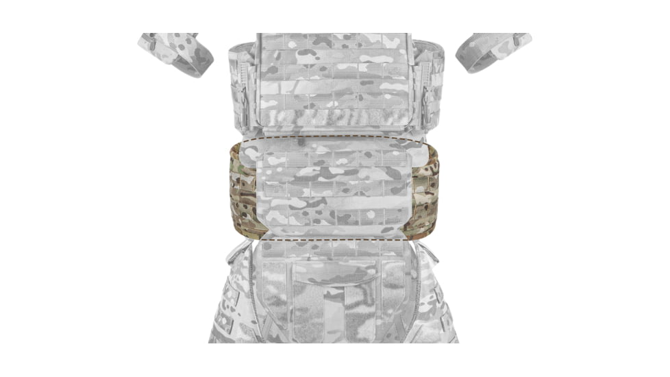UARM AWBR Armored War Belt Regular, MultiCam, AWBRXLM3A