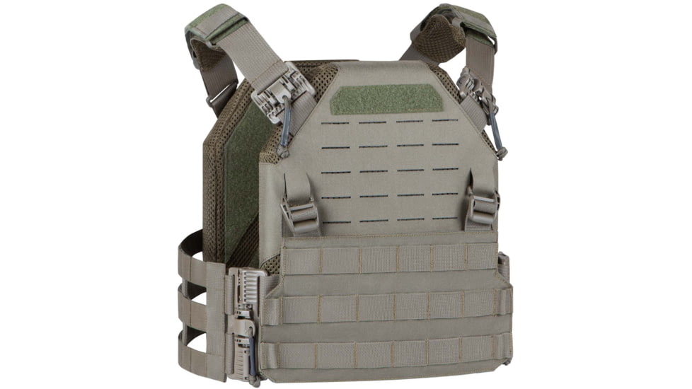 UARM FPC Featherweight Plate Carrier, Pocket Cummerbund, Ranger Green, S, FPCSR-ACLPCSR