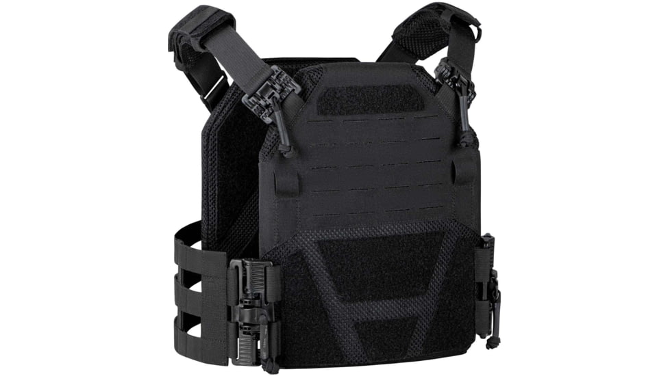UARM FPC Featherweight Plate Carrier, Skeletal Cummerbund, Black, S, FPCSB-SCFRPCSB
