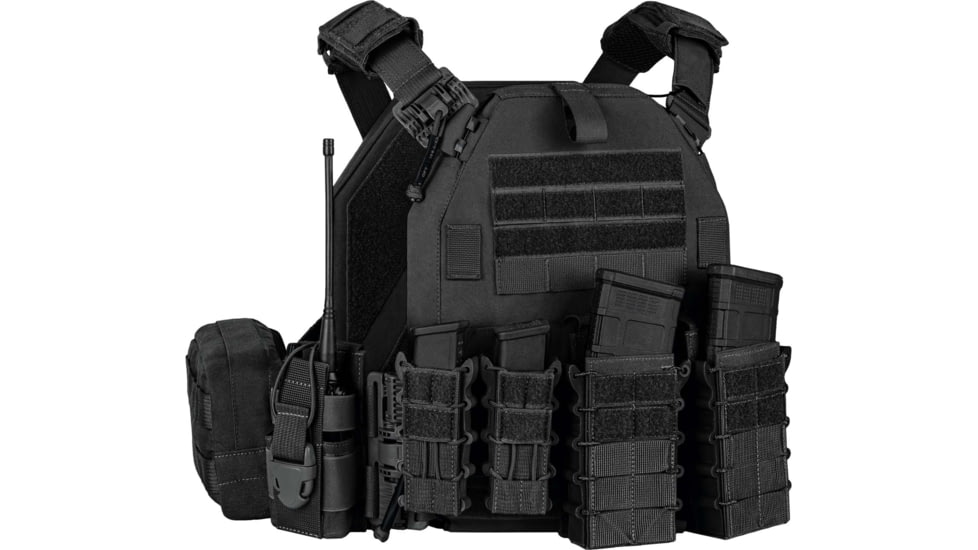 UARM FRPC Fast Response Plate Carrier, Black, Extra Large, FRPCMBF-XL