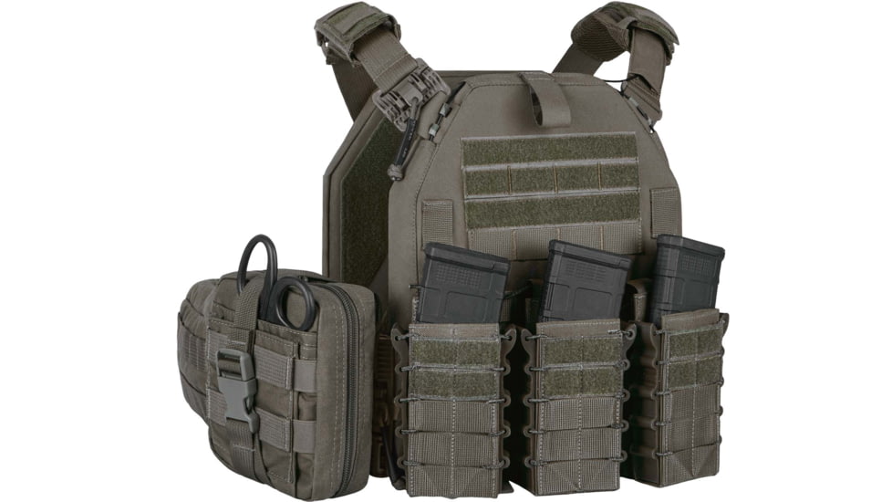 UARM FRPC Fast Response Plate Carrier, Ranger Green, Medium, FRPCMRF-M