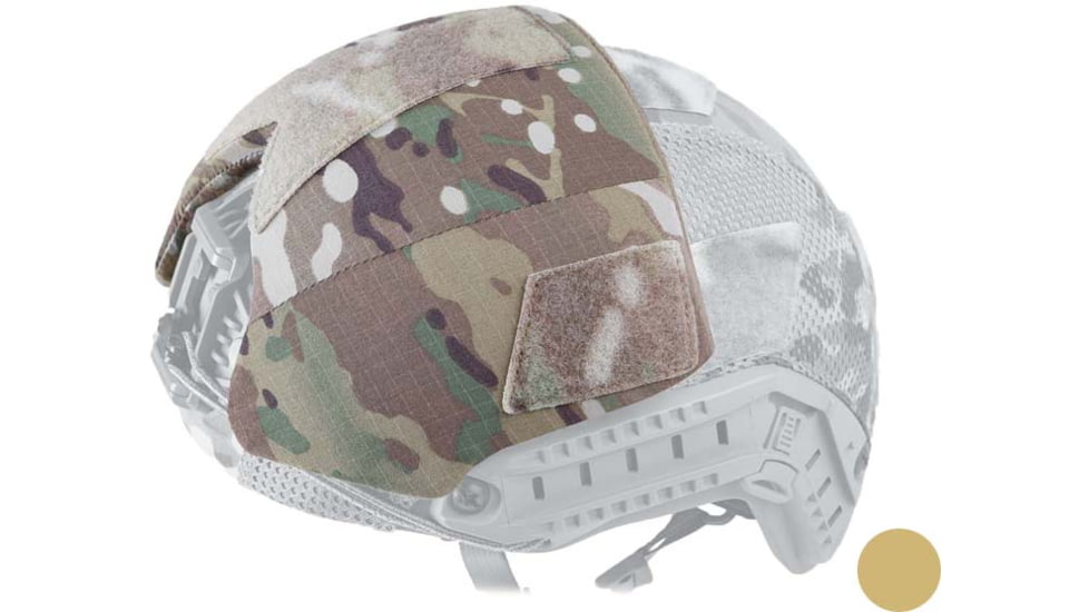 UARM FUH Frontal Up Head Armor, Type IIIA Threat Level, Tan, L, FUHALT