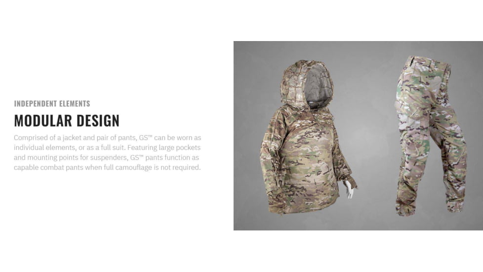 UARM GS Ghillie Suit, Multicam, S-XL, GSM
