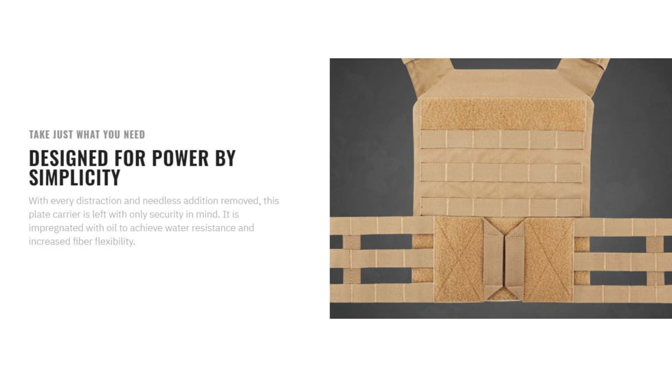 UARM HPC Hybrid Plate Carrier,Skeletal Cummerbund, Coyote, S, HPCSC-SCRPCSC