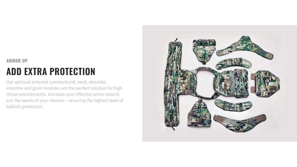 UARM HPC Hybrid Plate Carrier,Skeletal Cummerbund, Coyote, S, HPCSC-SCRPCSC