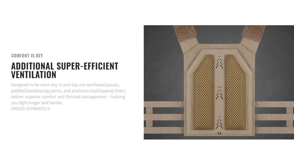 UARM HPC Hybrid Plate Carrier,Skeletal Cummerbund, Coyote, S, HPCSC-SCRPCSC