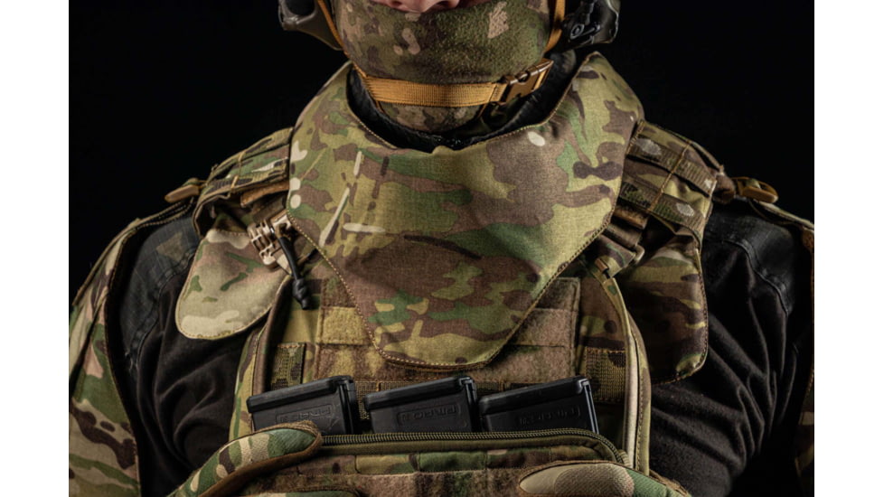 UARM NAM Neck Armor Module, Type IIA Threat Level, Multicam, NAMM-SANAM2A