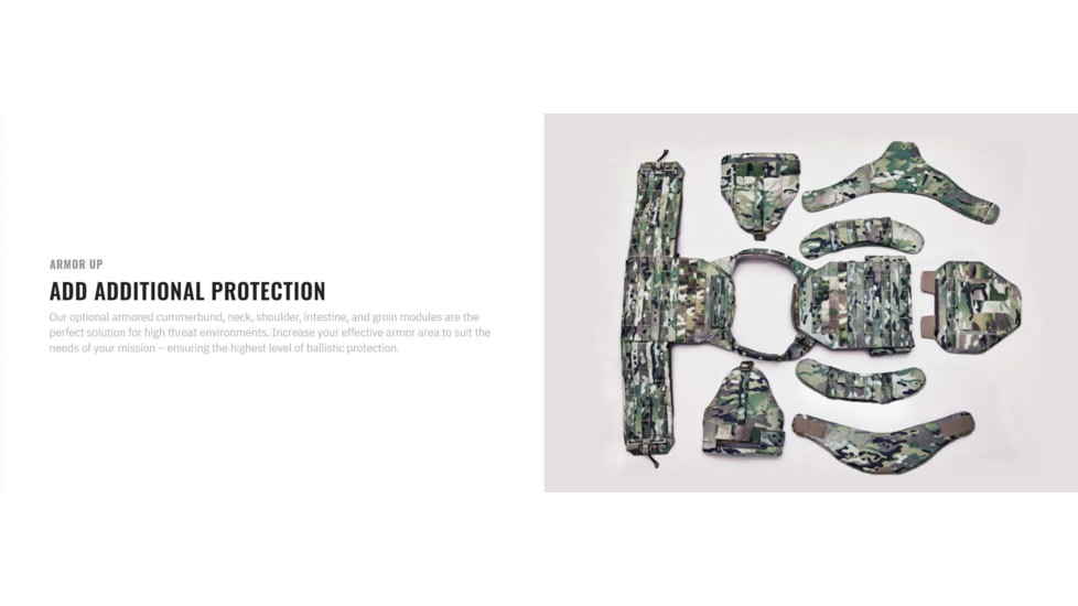 UARM RPC Robust Plate Carrier, Black, Medium, RPCMBF-M