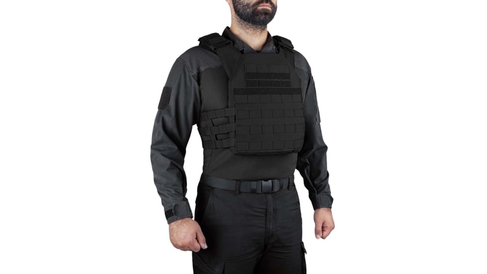 UARM RPC Robust Plate Carrier, Skeletal Cummerbund, Black, S, RPCSB-SCRPCSB