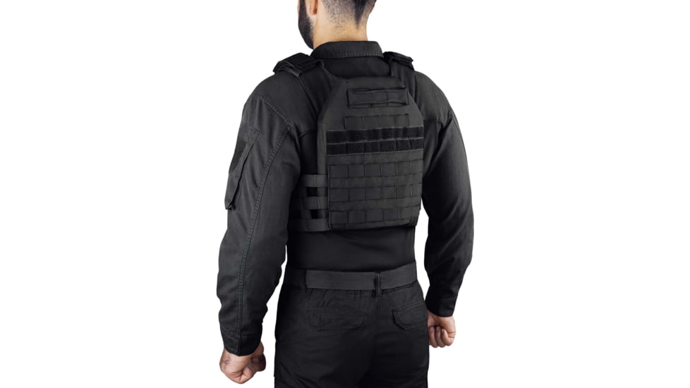 UARM RPC Robust Plate Carrier, Skeletal Cummerbund, Black, S, RPCSB-SCRPCSB