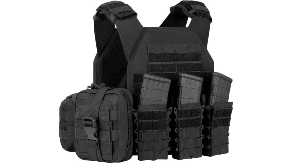 UARM RPC Robust Plate Carrier, Skeletal Cummerbund, Black, S, RPCSB-SCRPCSB