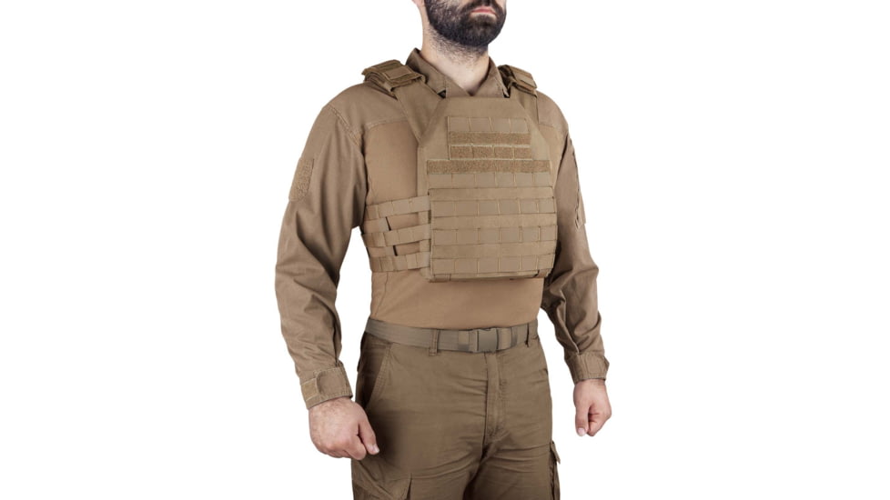 UARM RPC Robust Plate Carrier, Skeletal Cummerbund, Coyote, S, RPCSC-SCRPCSC