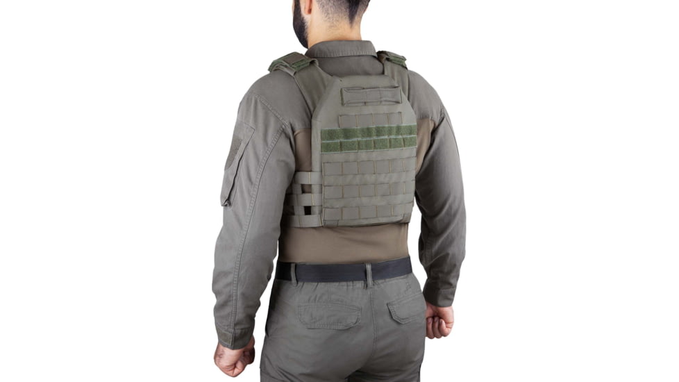 UARM RPC Robust Plate Carrier, Skeletal Cummerbund, Ranger Green, S, RPCSR-SCRPCSR