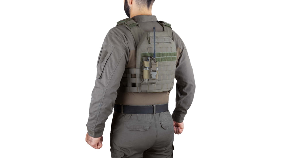UARM RPC Robust Plate Carrier, Skeletal Cummerbund, Ranger Green, S, RPCSR-SCRPCSR