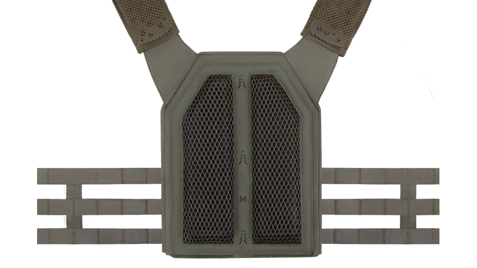 UARM RPC Robust Plate Carrier, Skeletal Cummerbund, Ranger Green, S, RPCSR-SCRPCSR