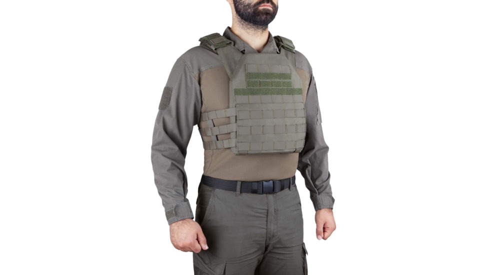 UARM RPC Robust Plate Carrier, Skeletal Cummerbund, Ranger Green, S, RPCSR-SCRPCSR