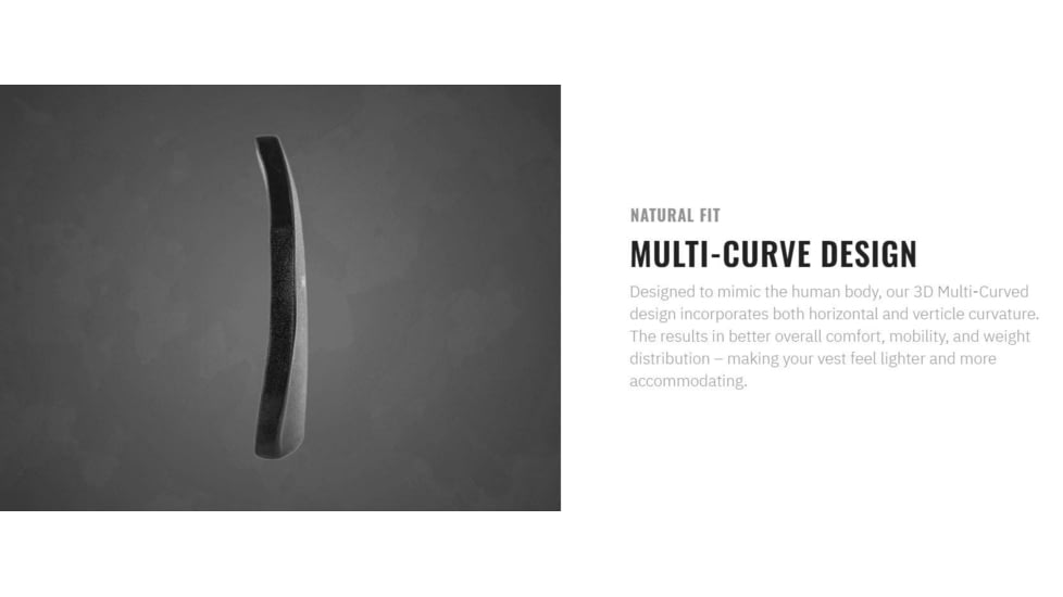 UARM SA3B Level III++ Boron Carbide SAPI Armor Plate, S, SA3BS