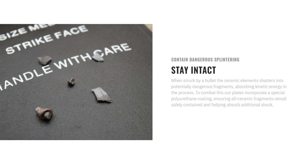 UARM SA3SSP LEVEL III++ SILICON CARBIDE Side, 6X8, SA3SSP82