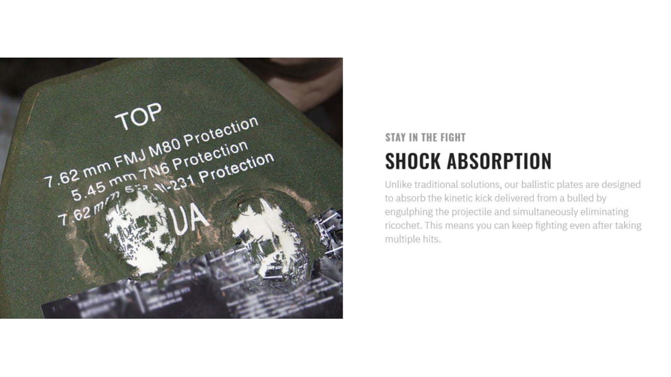 UARM SA3USP Level III+ UHMWPE Side Armor Plates, 6in x 6in, Pair, Black, One Size, SA3USP62