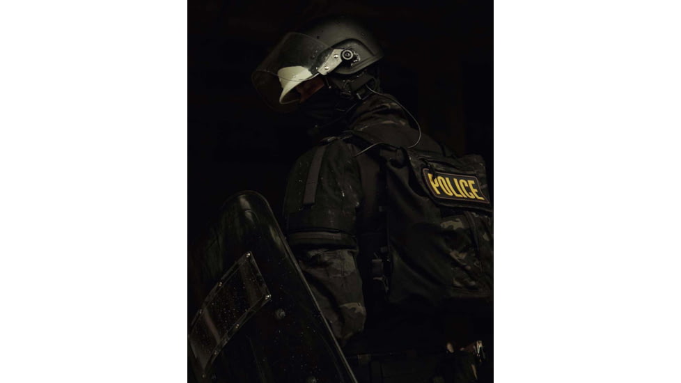 UARM SBAM Shoulder and Biceps Armor Module, Type IIA Threat Level, Black, SASBAM2A-SBAMB