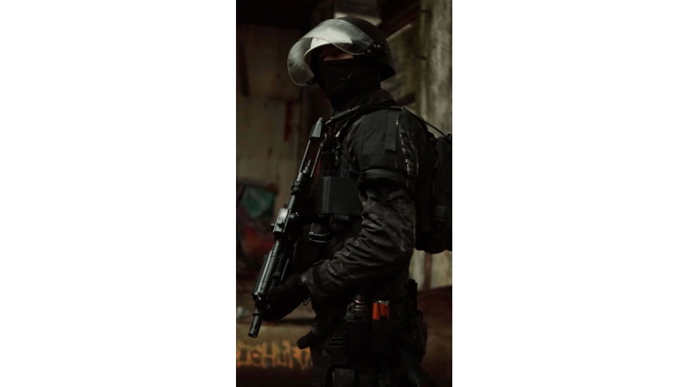 UARM SBAM Shoulder and Biceps Armor Module, Type IIA Threat Level, Black, SASBAM2A-SBAMB