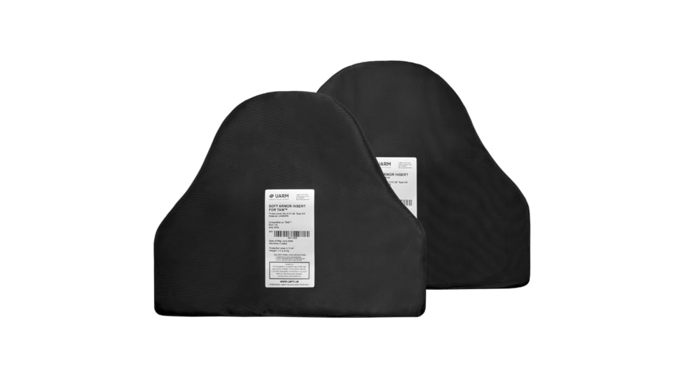 UARM Soft Armor Insert for TAM Thigh Armor Module, Type IIA Threat Level, Black, One Size, SATAM2A