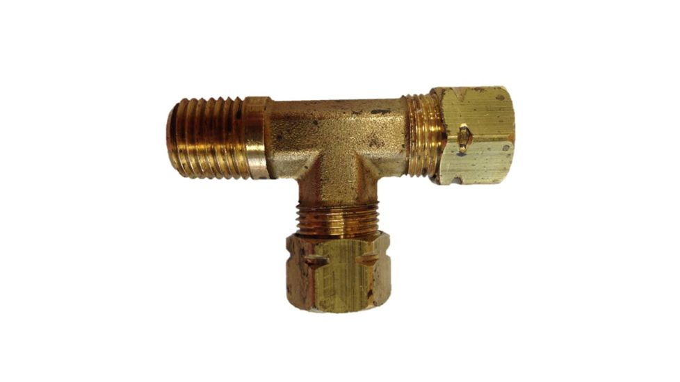 Uflex USA Male Run T-Fitting - 3/8&quot; x 3/8&quot; Tube x 1/4&quot; NPT 65791