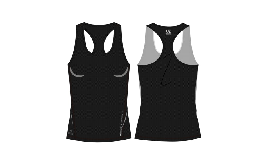 Ultimate Direction Cumulus Racerback Tank W - Womens, Onyx, LG, 83481924ONX-LG