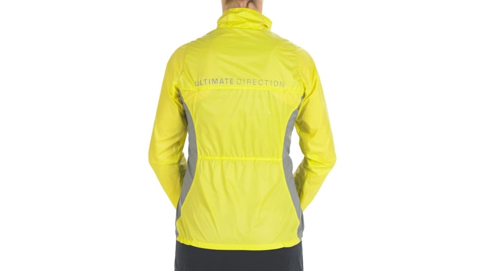 Ultimate Direction Marathon Shell Jacket - Womens, Acid, Medium, 83602615AC-MD
