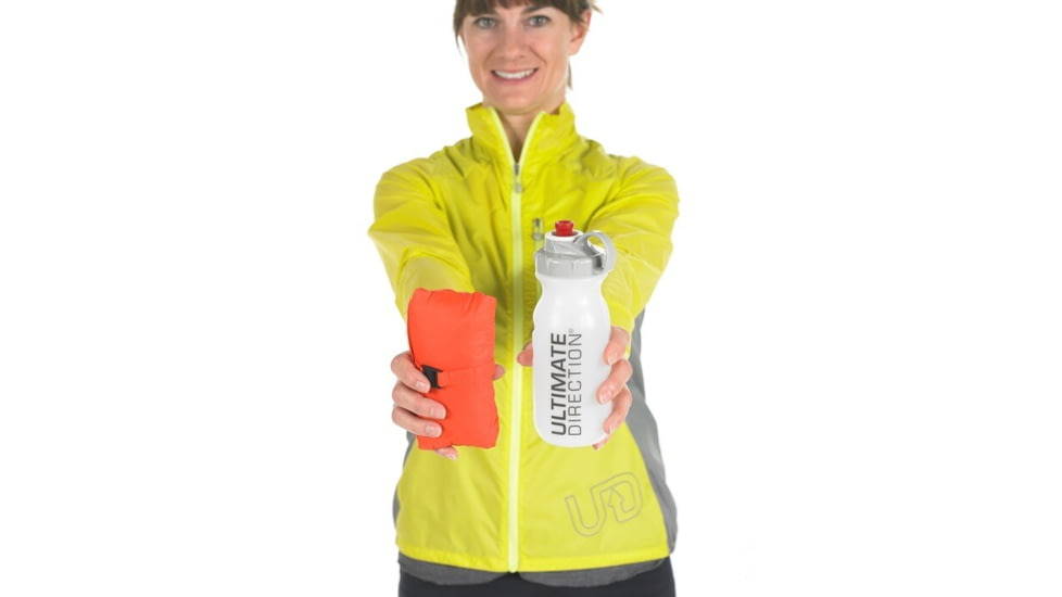 Ultimate Direction Marathon Shell Jacket - Womens, Acid, Medium, 83602615AC-MD