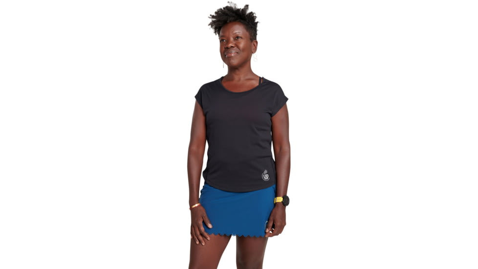 Ultimate Direction Nimbus Tee W - Womens, Onyx, Extra Large, 83467921ONX-XL
