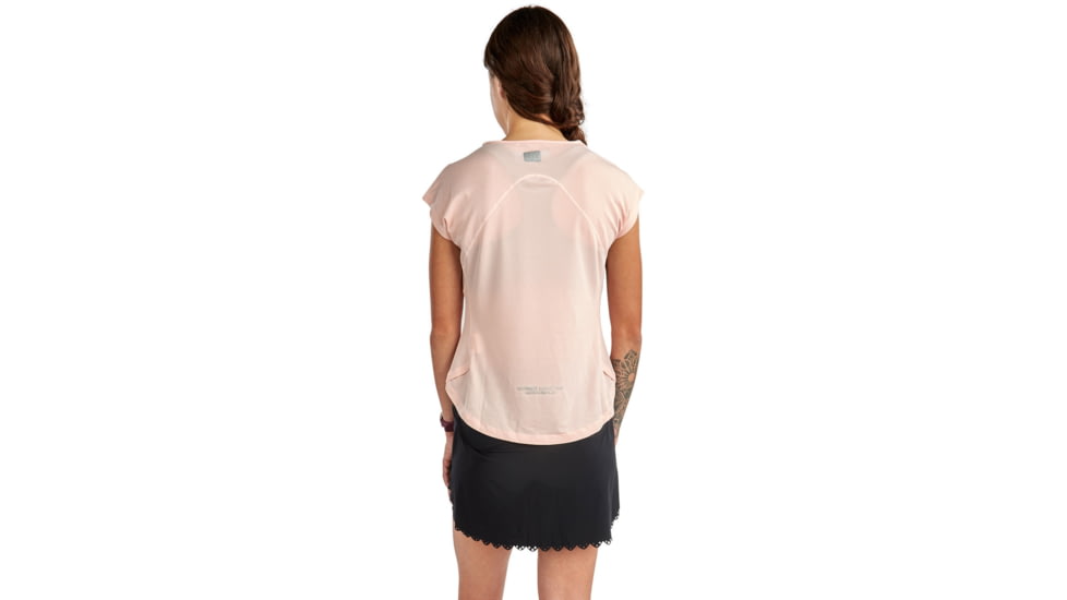 Ultimate Direction Nimbus Tee W - Womens, Sunset Pink, Large, 83467921SSP-LG
