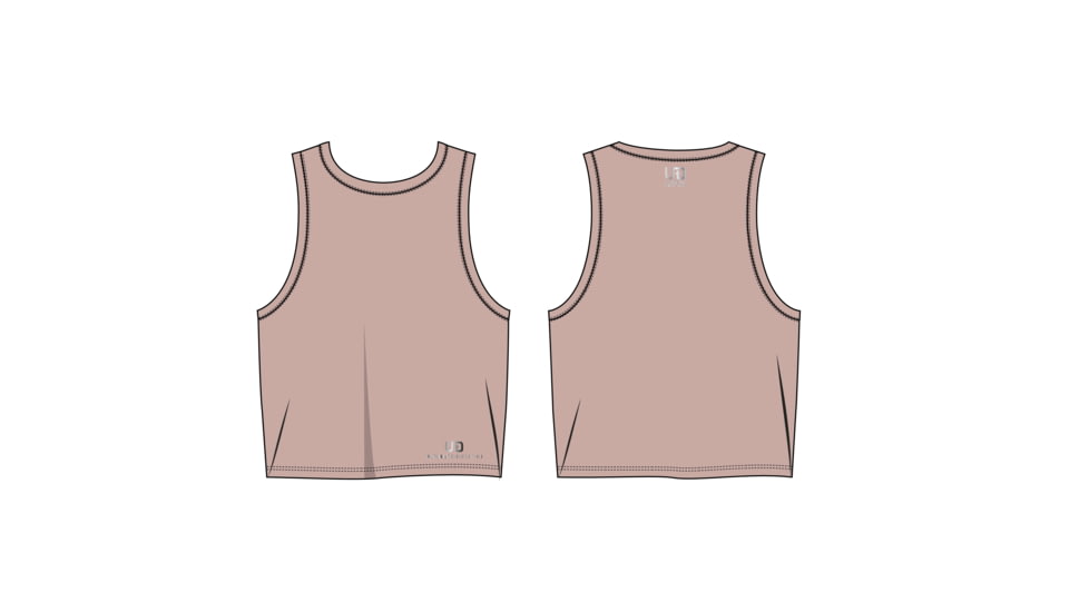 Ultimate Direction Velum Crop Top - Womens, Clay, MD, 83481124CLY-MD