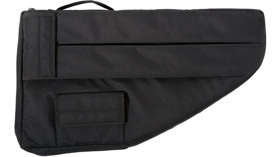 Uncle Mike Compact Black Gun Case Tactical with Hang Tag