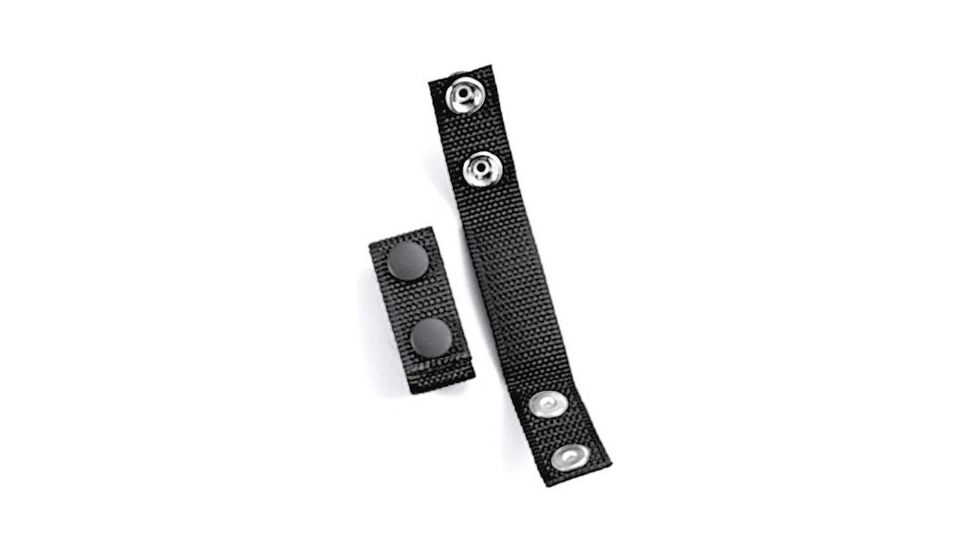 Uncle Mike's Beltkeepers, Nylon Black, 2in, Set of 4 88652