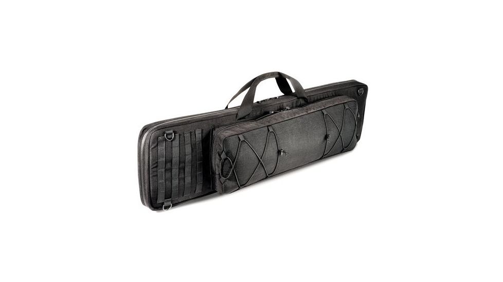 Uncle Mike's LE Rifle Shooting Mat / Drag Bag, Black